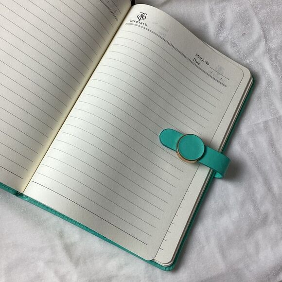 Tiffany & Co. Notebook Journal With Magnetic Closure GWP NIP - Picture 4 of 5